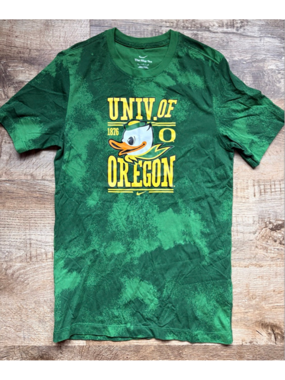 Nike University of Oregon Ducks T-Shirt SIGNED